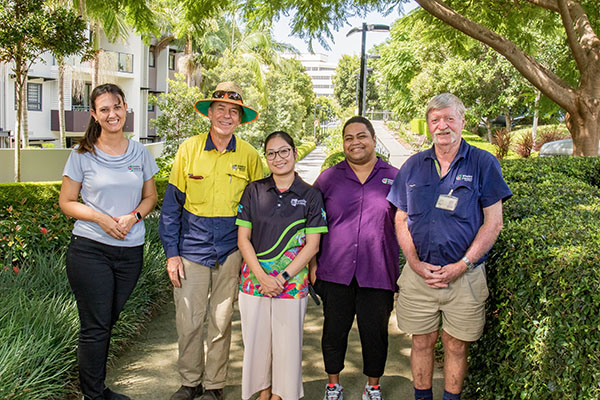 Image representing diversity on jobs and careers at Wesley Mission Queensland, Brisbane. It shows staff members who posed for our anti-bulying-poster Image representing diversity on jobs at Wesley Mission Queensland, Brisbane. It shows staff members who posed for our anti-bulying-poster