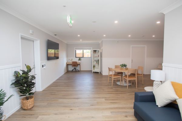 Light filled living area Mount Gravatt Apartments