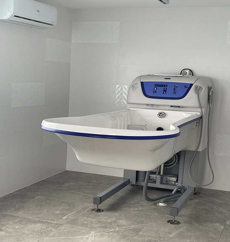 Spa in of one of WMQ's Specialist Disability Accommodation (NDIS) in Brisbane