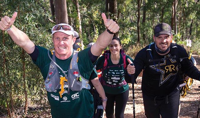 wmq-v6 Group hiking to fundraise for Wesley Mission Queensland