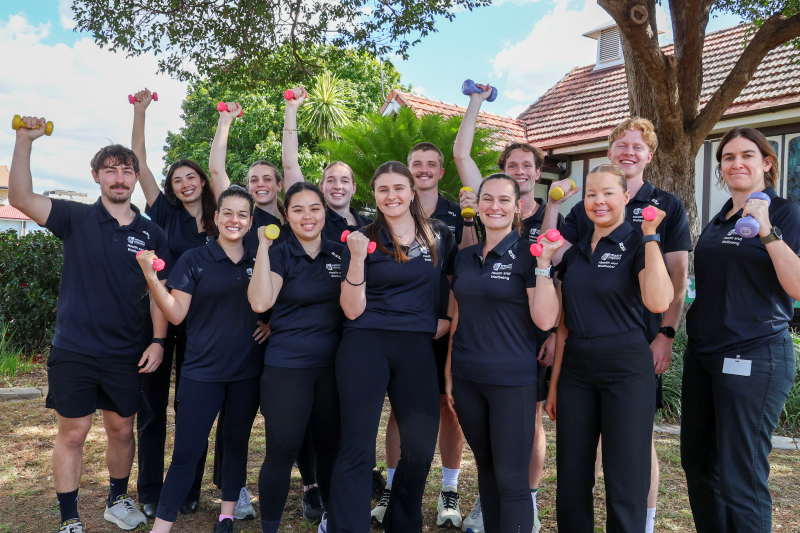 Exercise physiology team photo 2026