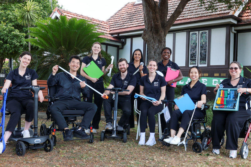 Occupational therapy team photo 2026