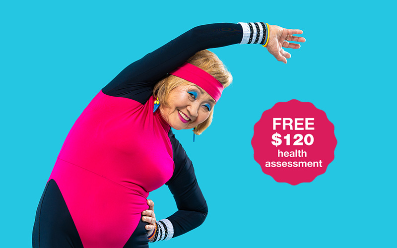 Book your FREE health assessment and save $120