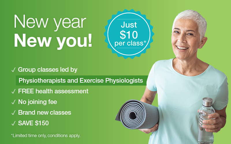 New year, new you - Health and Wellbeing offer in Brisbane. 