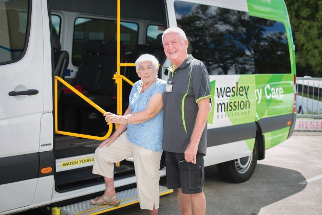 Transport services Community care provides resident transport to activities
