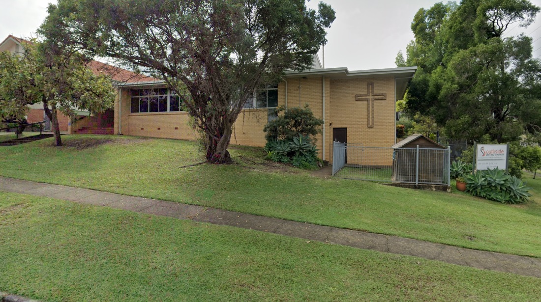 A picture of the front building of the Southside Uniting Church Hall