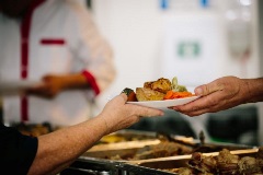 Meals at Parkview aged care community