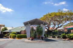 Entrance to St Mark's aged care community at Chermside