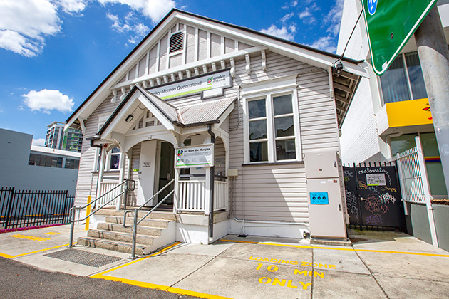 Wesley Arts building in the Fortitude Valley, Brisbane