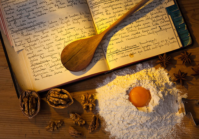 Seniors Month 2024 Handwritten recipes book hero Handwritten recipe book represents the stories from our communities - QLD Seniors Month 2024